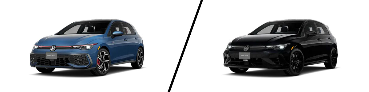 2025 Volkswagen Golf GTI vs 2025 Volkswagen Golf R